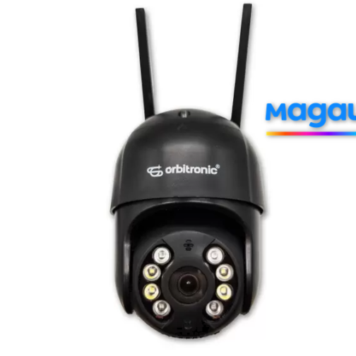 Câmera Externa Segurança Ip Infravermelho Wifi Hd Cor Preta Orbitronic