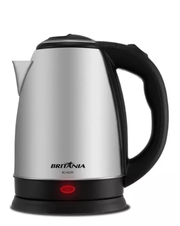 Chaleira Elétrica Bch02pi 1,8l Aço inoxidável Britânia 127V