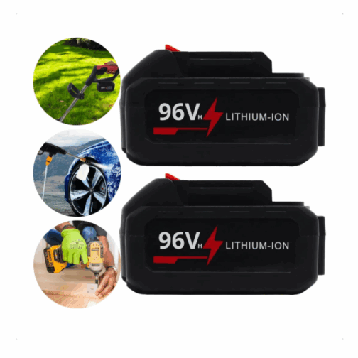Kit 2 Baterias 96v Roçadeira Parafusadeira Lava Jato Lithium